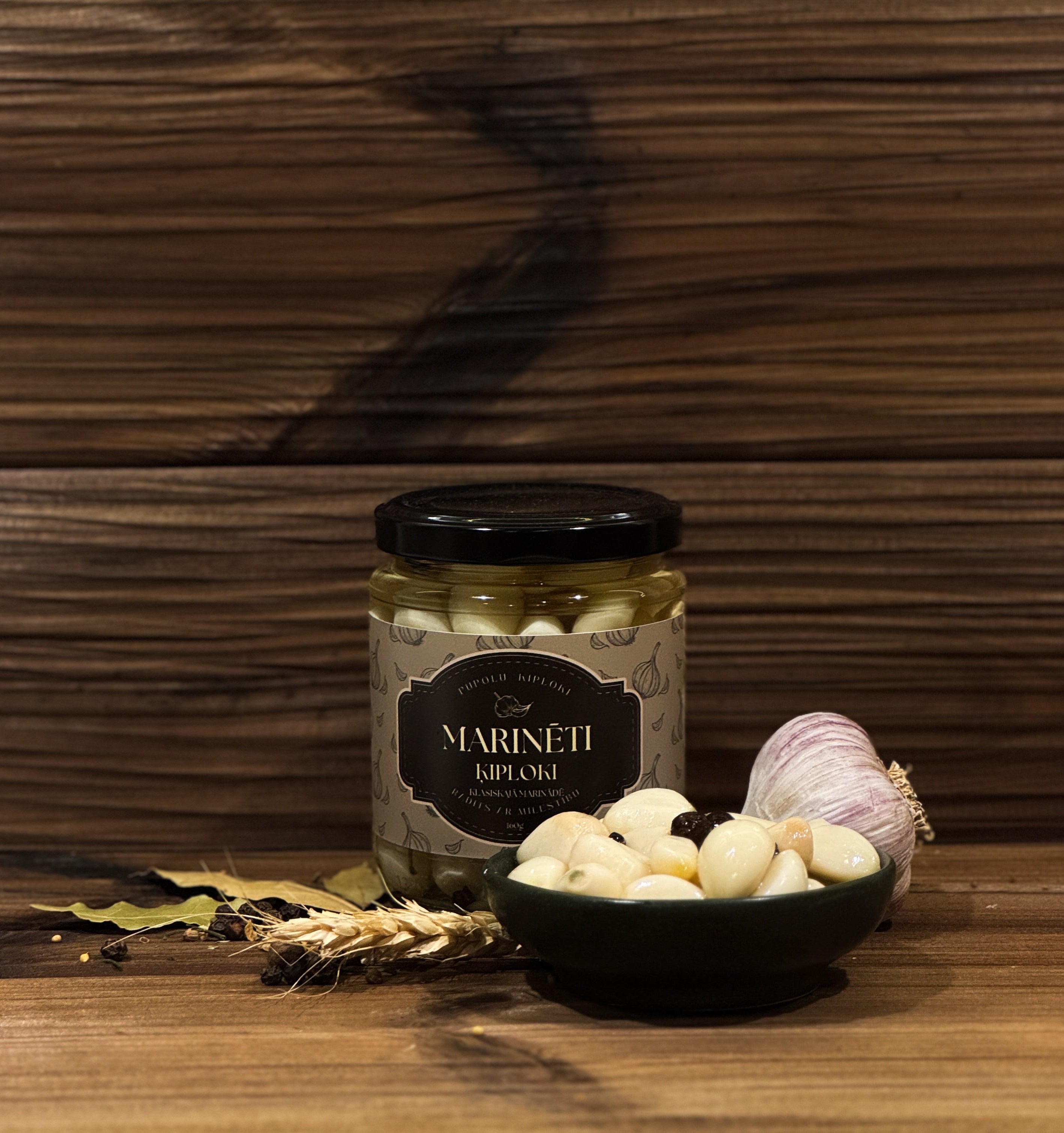 Marinēti ķiploki klasiskajā marinādē 160g